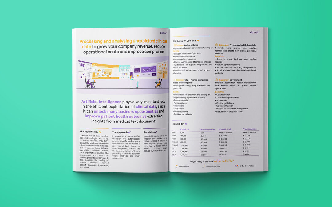 Processing and analysing unexploited clinical data to grow your company revenue, reduce operational costs and improve compliance