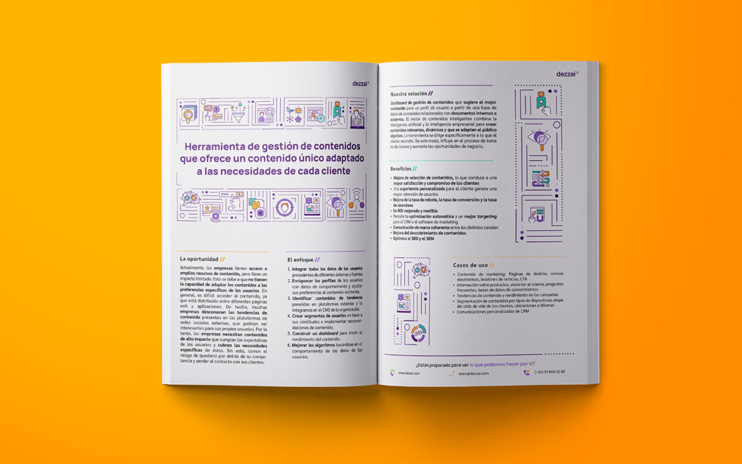 Herramienta de gestión de contenidos que ofrece un contenido único adaptado a las necesidades de cada cliente